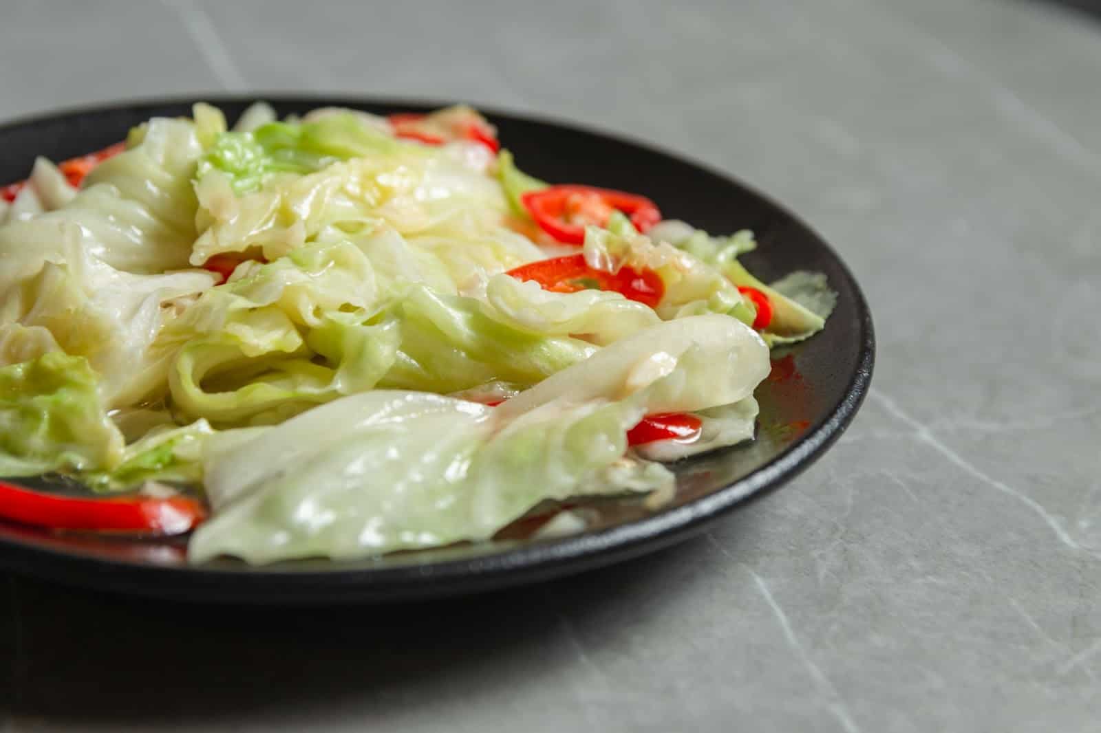 台中美食餐廳 - 烏竹樓 清炒梨山高麗菜