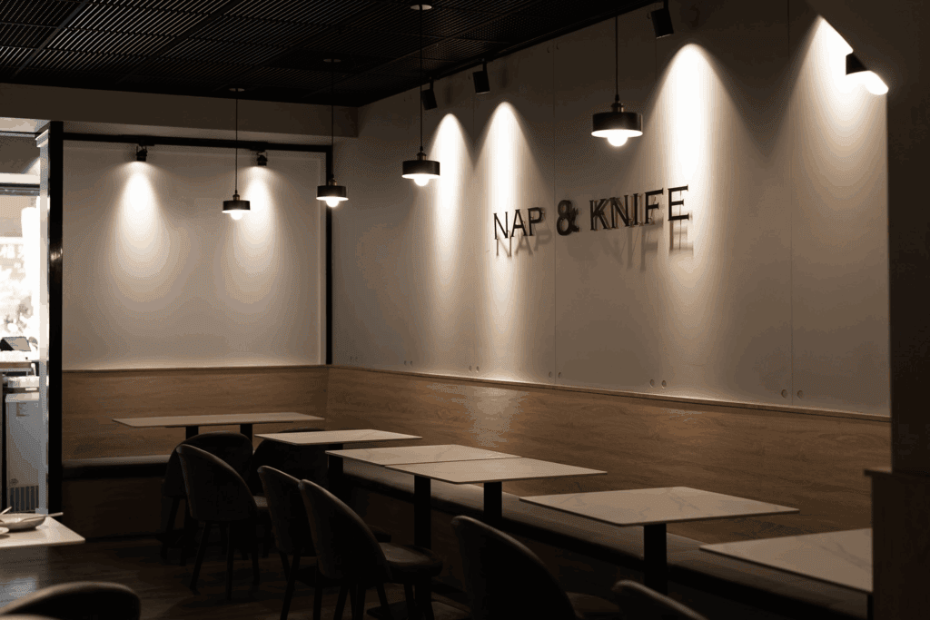 台中美食餐廳 - 打盹Nap&Knife 內部用餐環境