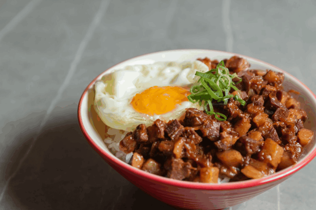 台中美食餐廳 - 烏竹樓 流心手切黑豚滷肉飯