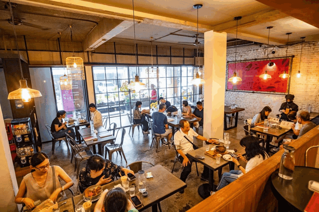台中美食餐廳-昨日花卷 跨界好食 內部空間一覽