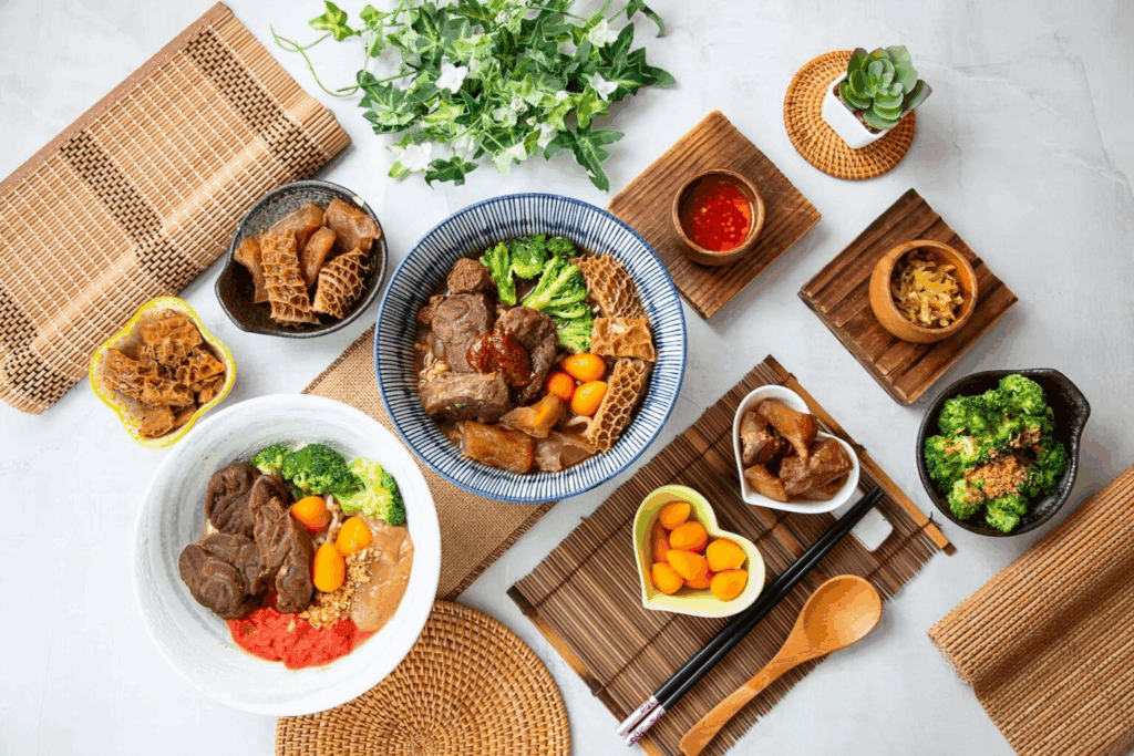 台中西屯區餐廳 - 有沒有牛肉麵 餐點照
